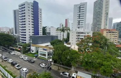 Flat com 1 dormitório à venda, 31 m² por r$ 270.000,00 - boa viagem - recife/pe