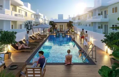 Belos apartamentos localizados no summer ville residence, bairro campo duna, em garopaba!