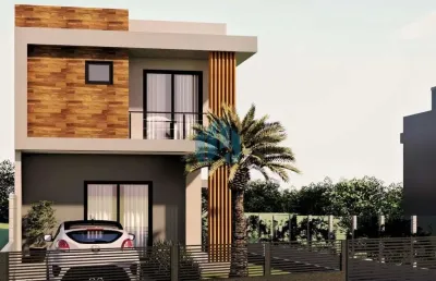 Bela casa no residencial brisa do mar, ao lado do centro da cidade, ambrósio | garopaba - sc