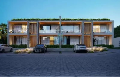 Belos apartamentos a 600 m do mar, ao lado do centro, residencial giardino home living, ferraz | garopaba - sc