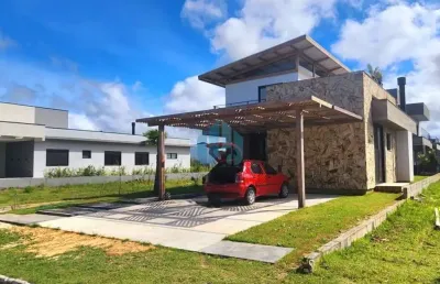 Linda casa de alto padrão, em condomínio fechado, condomínio rosa internacional, praia do rosa | imbituba - sc