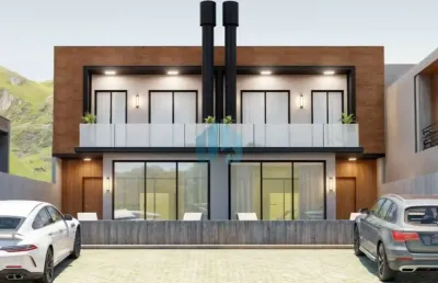 Belas casas a 350 m da praia central, residencial áurea, loteamento morrinhos, ferraz | garopaba - sc