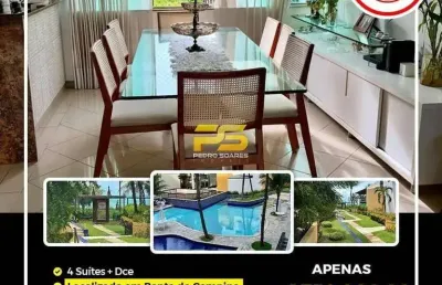 Vendo excelente apartamento pé na areia em ponta de campina
