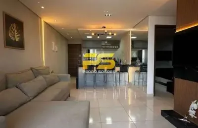 Apartamento mobiliado e decorado com 2 quartos, jardim oceania