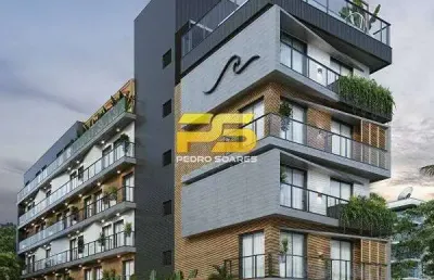 Flat/loft/estúdio com 1 quarto, jardim oceania - joão pessoa