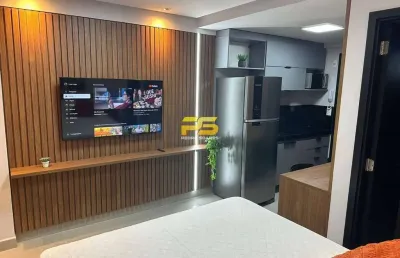 Flat/loft/estúdio com 1 quarto à venda, jardim oceania - joão pessoa