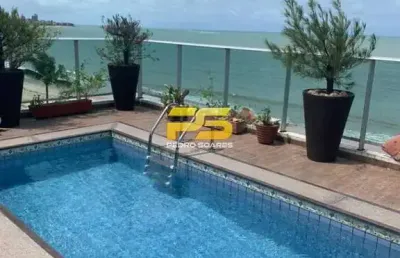 Cobertura 230m2 com 03 quartos em manaíra á venda por 1.700.000,00