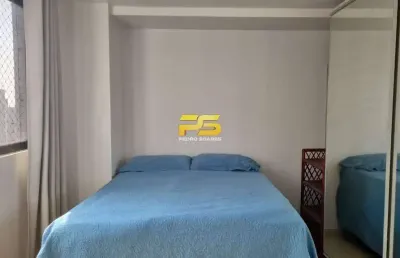 Flat/loft/estúdio com 1 quarto, cabo branco - joão pessoa