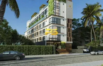 Flat/loft/estúdio com 1 quarto, cabo branco - joão pessoa