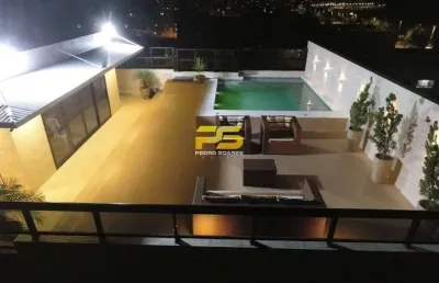 Cobertura duplex com 4 quartos à venda, cabo branco - joão pessoa
