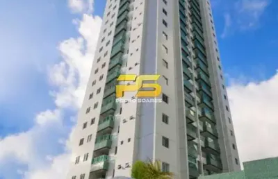 Apartamento com 3 quartos + dce à venda, altiplano cabo branco - joão pessoa