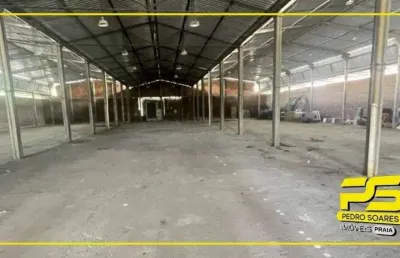 Galpão para alugar, 1000 m² por r$ 13.000/mês - bairro das indústrias - joão pessoa/pb