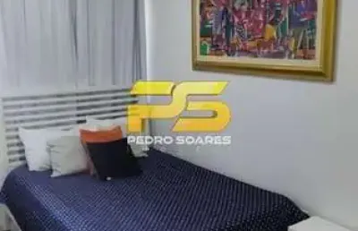 Flat com 1 quarto para alugar no Tambaú, João Pessoa 