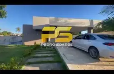 Casa de alto padrão à venda – condomínio chácara de carapibus | conde-pb