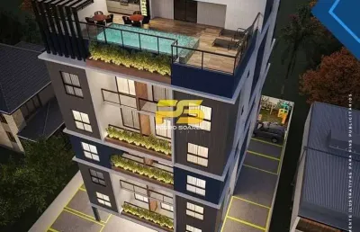 Apartamento com 2 quartos, cristo redentor - joão pessoa