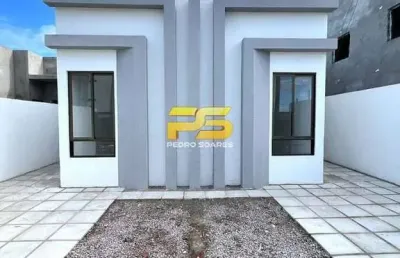 Casa geminada com 2 quartos, valentina de figueiredo - joão pessoa
