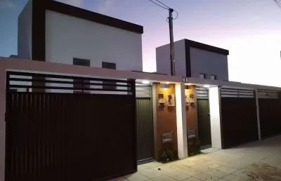 Casa geminada com 2 quartos à venda, gramame - joão pessoa