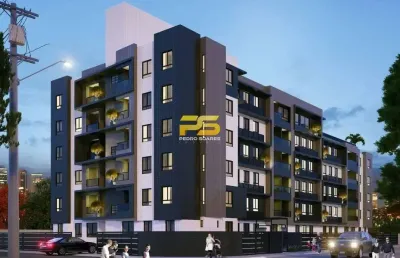 Apartamento com 2 quartos à venda, bessa - joão pessoa