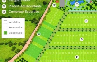 Lotes à venda no condomínio fechado villas de areia r$ 120 mil cada