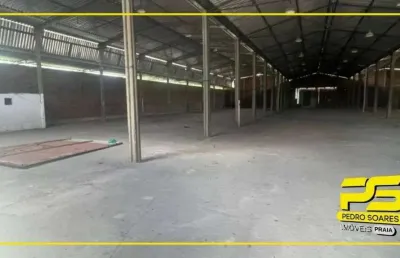 Galpão para alugar, 1000 m² por r$ 13.000/mês - bairro das indústrias - joão pessoa/pb