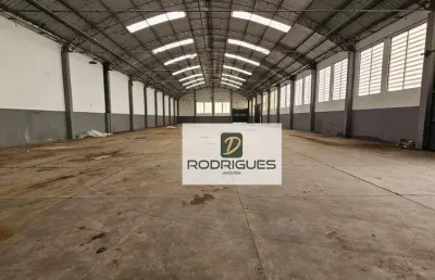 Galpão para alugar, 1812 m² por r$ 42.000,00/mês - casa grande - diadema/sp