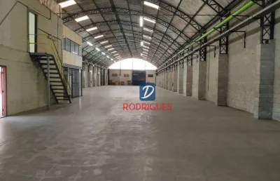 Galpão para alugar, 2740 m² por r$ 45.000/mês - casa grande - diadema/sp
