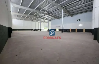 Galpão para alugar, 2030 m² por r$ 65.000,00/mês - jardim ruyce - diadema/sp