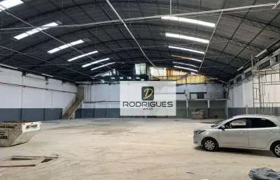 Galpão para alugar, 2200 m² por r$ 49.000,00/mês - parque real - diadema/sp
