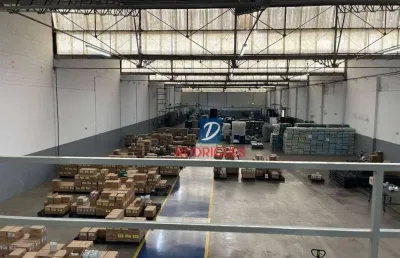 Galpão para alugar, 3200 m² por r$ 55.000,00/mês - jardim maria tereza - diadema/sp