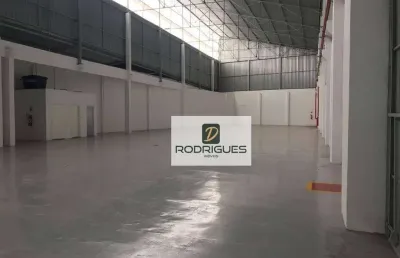 Galpão para alugar, 2300 m² - piraporinha - diadema/sp