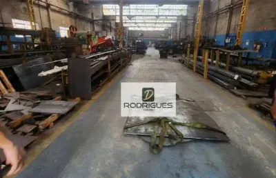 Galpão para alugar, 1800 m² por r$ 35.000,00/mês - campanário - diadema/sp