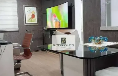 Studio com 1 dormitório à venda, 44 m² por r$ 397.000,00 - casa branca - santo andré/sp