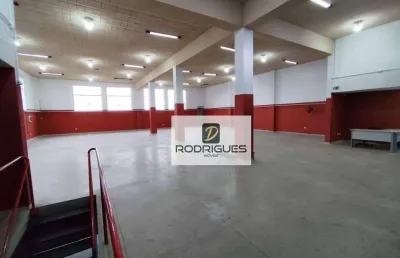 Galpão para alugar, 1044 m² por r$ r$ 22.000,00/mês - centro - diadema/sp