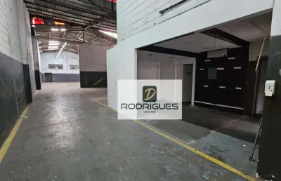 Galpão para alugar, 584 m² por r$ 14.000,00/mês - vila conceição - diadema/sp