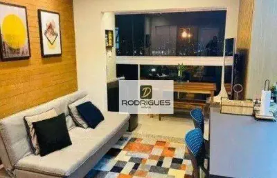 Apartamento com 1 dormitório à venda, 52 m² por r$ 760.000,00 - jardim hollywood - são bernardo do campo/sp