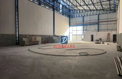 Galpão para alugar, 550 m² por r$ 16.000,00/mês - conceição - diadema/sp