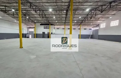 Galpão para alugar, 1000 m² por r$ 25.000,00/mês - vila joão ramalho - mauá/sp