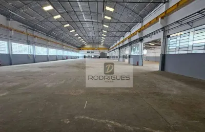Galpão para alugar, 3761 m² por r$ 80.000,00/mês - campanário - diadema/sp