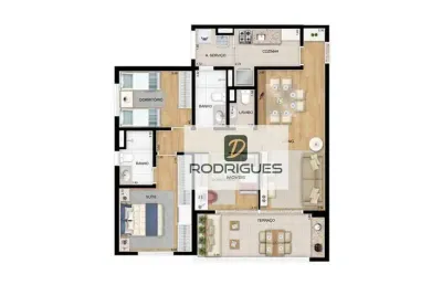 Apartamento com 3 dormitórios à venda, 85 m² por r$ 760.000,00 - vila conceição - diadema/sp