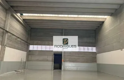 Galpão para alugar, 905 m² por r$ 35.000,00/mês - jardim portinari - diadema/sp