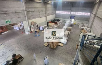 Galpão para alugar, 905 m² por r$ 28.000/mês - casa grande - diadema/sp