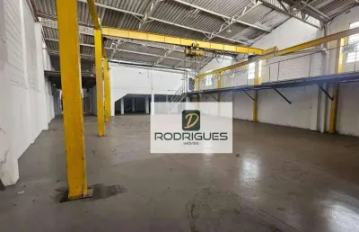 Galpão para alugar, 780 m² por r$ 20.000/mês - vila conceição - diadema/sp