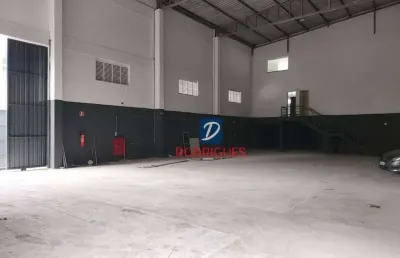Galpão para alugar, 1500 m² por r$ 28.000,00/mês - parque das jaboticabeiras - diadema/sp