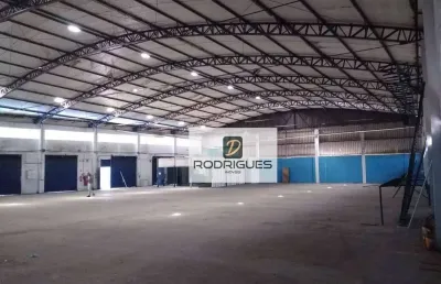 Galpão para alugar, 1200 m² por r$ 35.000/mês - vila conceição - diadema/sp