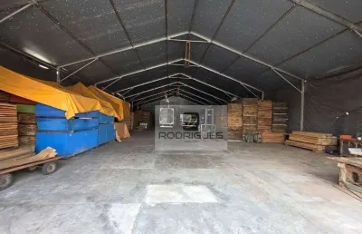 Galpão para alugar, 676 m² por r$ 40.000/mês - jardim bandeirante - diadema/sp