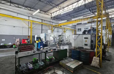 Galpão para alugar, 690 m² por r$ 13.300/mês - conceição - diadema/sp