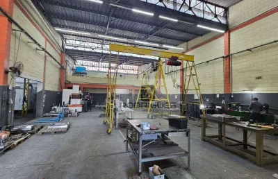 Galpão para alugar, 690 m² por r$ 13.300/mês - conceição - diadema/sp