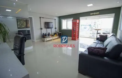 Apartamento com 2 dormitórios à venda, 91 m² por r$ 890.000,00 - vila lusitânia - são bernardo do campo/sp