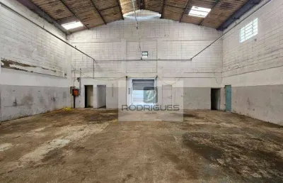 Galpão para alugar, 500 m² por r$ 9.426,19/mês - jardim ruyce - diadema/sp