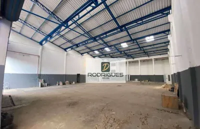 Galpão para alugar, 750 m² por r$ 25.000,00/mês - jardim maria helena(serraria) - diadema/sp